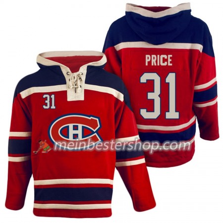 Montreal Canadiens Carey Price 31 Rot Sawyer Hooded Sweatshirt - Herren Montreal Canadiens Carey Price 31 Rot Sawyer Hooded Sweatshirt - Herren